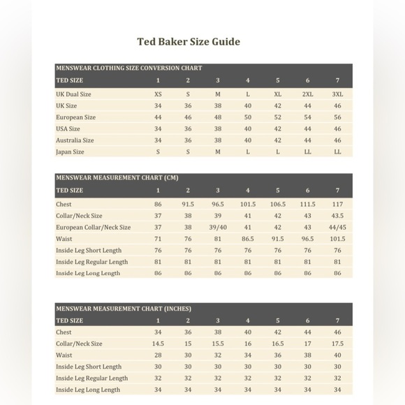 Ted Baker Men’s Blue Red Button Down Long Sleeve Business Casual Shirt Size 4 - Picture 10 of 10